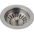 Delta 4.5" Basket Strainer in Gray | 1.81 H in | Wayfair 72010-SS