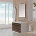 Gatco Bleu Modern & Contemporary Bathroom/Vanity Mirror in Gray | 31 H x 22 W x 2 D in | Wayfair 1563