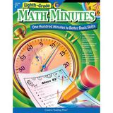 Creative Teaching Press Math Minutes - 8th Grade Book | 11 H x 8.5 W x 0.25 D in | Wayfair CTP2636