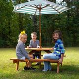 Gorilla Playsets Picnic Table Wood in Brown | 21 H x 42 W in | Wayfair 02-3003