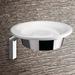 Gedy by Nameeks Karma Soap Dish Porcelain, Wood in Gray/White | 3.74 H x 5.51 W x 5.71 D in | Wayfair 3511-02