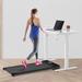 2 In 1 Under Desk Electric Treadmill 2.5Hp, With Bluetooth App And Speaker, Remote Control, Display and Home Gym Office