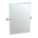 Gatco Tiara Frameless 31.5"H Rectangle Wall Mirror | Bathroom Vanity Mirror, Glass in Gray | 31.5 H x 28 W x 3.1 D in | Wayfair 4329S
