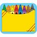 Crayon Box Name Tag Frank Schaffer Publications/Carson Dellosa Publications | 2.5 H x 3 W x 0.37 D in | Wayfair CD-9412