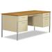 HON Executive Desk Wood/Metal in White | 29.5 H x 60 W x 30 D in | Wayfair H34962.C.L