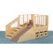 Jonti-Craft kids® Climber Wood in Brown | 642 H x 60 W x 1152 D in | Wayfair 9750JC