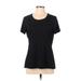 Tek Gear Active T-Shirt: Black Activewear - Women's Size Large