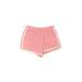 OshKosh B'gosh Shorts: Pink Color Block Bottoms - Kids Girl's Size 10 - Light Wash