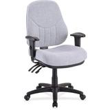 Lorell Baily Series Task Chair Upholstered in Gray | 44 H x 26.9 W x 28 D in | Wayfair LLR81103