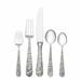 Kirk Stieff Repousse 5 Piece Sterling Silver Flatware Set, Service for 1 Sterling Silver, Metal in Gray | Wayfair G1010209