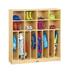 Jonti-Craft® 8 Section Preschool Cubby Locker Wood in Brown/Yellow | 50.5 H x 48 W x 15 D in | Wayfair 2687JC