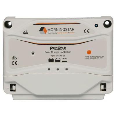 MORNINGSTAR Solarladeregler "Morningstar ProStar PS-15" Spannungsregler grau