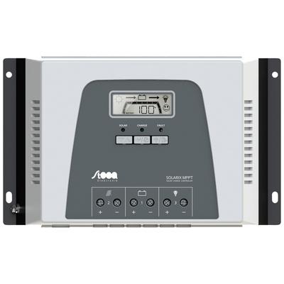 Solarladeregler STECA "Solarix MPPT 5020", grau (baumarkt), B:15,5cm H:8,5cm T:25cm, Spannungsregler
