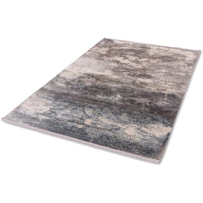 Teppich ASTRA "Mirano 231", beige (beige, creme), B:133cm H:7mm L:190cm, Kunstfaser, Viskose, Teppiche, 3-D Effekt, Viskose, seidig schimmernd, Hoch Tief Struktur Image