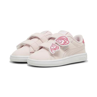Sneaker PUMA "PUMA Smash 3.0 Sneakers Mädchen", Kinder, Gr. 22, pink (frosty pink strawberry burst weiß silber), Obermaterial: Textil, Synthetik; Futter: Textil; Innensohle: Textil; Laufsohle: Gummi, Schuhe Image