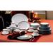Noritake Crestwood 5-Piece Place Setting, Service for 1 Porcelain/Ceramic in Gray/White | Wayfair 4166-05E