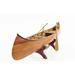 Loon Peak® Brown Wood Indian Girl Model Boat Wood in Brown/Gray | 7 H x 5 W x 24 D in | Wayfair OMH1002 10584146