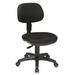 Office Star Products Task Chair Upholstered in Black | 38 H x 20 W x 22 D in | Wayfair SC117-231