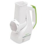 Presto SaladShooter* Electric Slicer/Shredder Plastic in White | 9.5 H x 3.5 W x 7 D in | Wayfair 02910