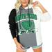 Women's Gameday Couture Black North Texas Mean Green Hall Of Fame Color Block Pullover Hoodie