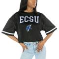 Women's Gameday Couture Black Elizabeth City State University Vikings Game Face Fashion Jersey