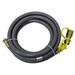 Symple Stuff Mccutcheon Natural Gas Hose w/ Quick Disconnects | 12 H x 1.5 W x 0.5 D in | Wayfair NG-HOSE