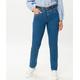 5-Pocket-Jeans RAPHAELA BY BRAX "Style CAREN NEW" Gr. 38, Normalgrößen, grau (stein) Damen Jeans 5-Pocket-Jeans