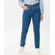 5-Pocket-Jeans RAPHAELA BY BRAX "Style CAREN NEW" Gr. 48, Normalgrößen, grau (stein) Damen Jeans 5-Pocket-Jeans