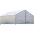 ShelterLogic SuperMax Enclosure Casing Side Wall Fabric in Gray | 114 H x 120 W x 240 D in | Wayfair 25875