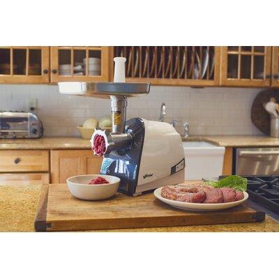 Weston Electric Sausage Stuffer/Grinder, Stainless Steel in Gray, Size 14.75 H x 12.75 W x 6.75 D in | Wayfair 33 0201 W