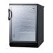 Summit Appliance 36 Bottle Single Zone Freestanding Commercial Wine Refrigerator in Black | 33.5 H x 23.5 W x 23.63 D in | Wayfair SWC6GBL