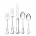 Towle Silversmiths Sterling Silver French Provincial 5 Piece Flatware Set, Service for 1 Sterling Silver in Gray | Wayfair T0361540