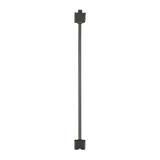WAC Lighting Halo Series Extension for Line Voltage Track Head in Gray | 24 H x 1.39 W x 1.39 D in | Wayfair H24-BN