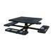 UltraSite Outdoor Picnic Table Metal in Black | 30 H x 78 W x 78 D in | Wayfair PBK338S-VBK