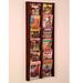 Wooden Mallet Wall Mounted Magazine Rack | 48 H x 21.25 W x 3 D in | Wayfair AC48-12MH