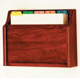 Wooden Mallet Single Pocket Chart Holder Wood in Brown | 11 H x 15 W x 3 D in | Wayfair CH15-1MH