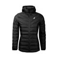 Asics Womens Black Padded Coat - Size Medium