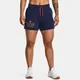 Women's Project Rock Everyday Terry Shorts Midnight Navy / Heritage Red S