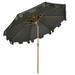 Arlmont & Co. Rachely Market Umbrella in Gray | 97.25 H in | Wayfair A0B5654917E34963AF3425C4754D6B12