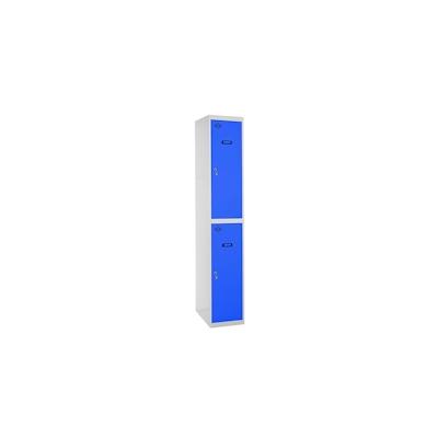 SimonRack Metallschrank 2 Türen GRUNDMODUL Zerlegt GRAU/BLAU 1800x300x500 mm (Höhe x Länge x Breite) Image