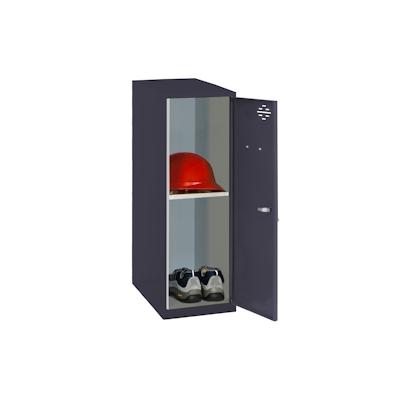 SimonRack Metallschrank mini zerlegt + Regalboden ANTHRACITE/ANTHRACITE 915x300x500 mm ((Höhe x Länge x Breite) Image
