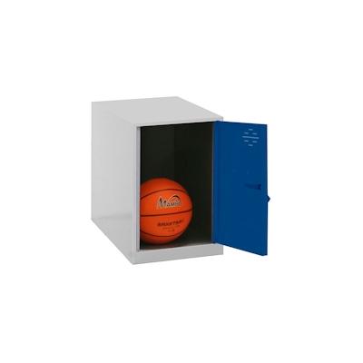 SimonRack Metallschrank mini zerlegt GRAU/BLAU 475x300x500 mm (Höhe x Länge x Breite) Image