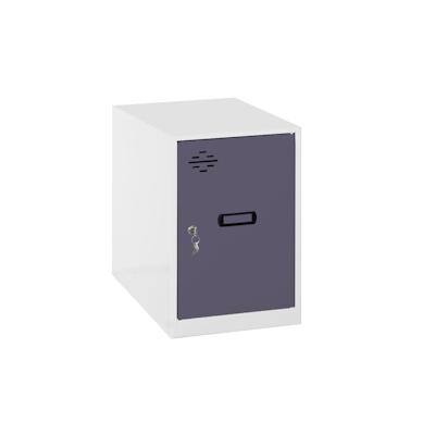 SimonRack Metallschrank mini zerlegt WEISS/ANTHRACITE 475x400x500 mm (Höhe x Länge x Breite) Image