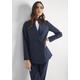 Jackenblazer HECHTER PARIS Gr. 40, blau (marine) Damen Blazer