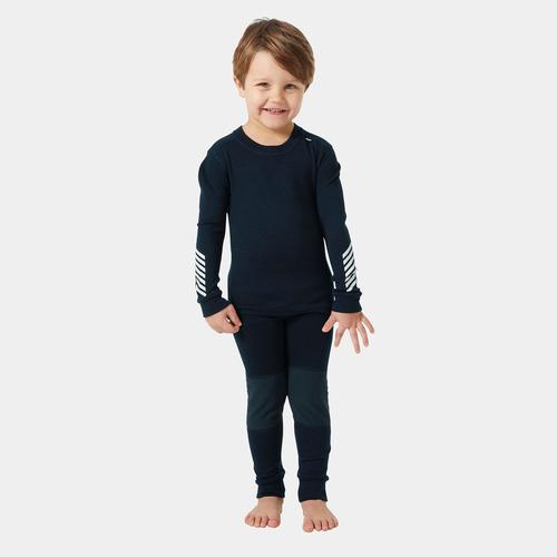 Helly Hansen Kinder Lifa® Base-layer-set Aus Merino-wolle 92/2