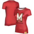 Women's ProSphere Red Maryland Terrapins Lacrosse Logo T-Shirt