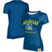Women's ProSphere Royal Delaware Fightin' Blue Hens Swimming & Diving Logo T-Shirt