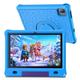 PRITOM 10 Inch Android 12 Tablet for Kids, 3GB+64GB, IPS HD Large Screen, Pre-Installed Kids Software IWAWa, Control Learning Game Education Apps, WiFi Tablet with Child-Safe Case（Blue）