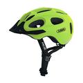 ABUS Youn-I ACE City Helmet - Modern Bicycle Helmet for Daily Use - for Women and Men - Signal Yellow, Size M