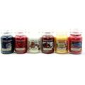 Scented Yankee Candles with Assorted Fragrances - Authentic and True to Life Scents | Traditional Signature Classic Design Large Jar Candles | 110 to 150 Hours Burn Time